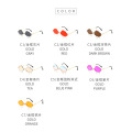 Superhot Eyewear Rimless Cloud teardrop 2020 new arrivals fashion shades designer metal Teardrop butterfly sunglasses women 5331